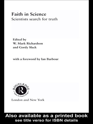 cover image of Faith in Science